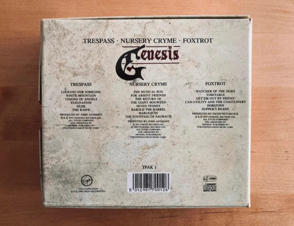 Caja de colección Genesis 3 CD. – photo 4
